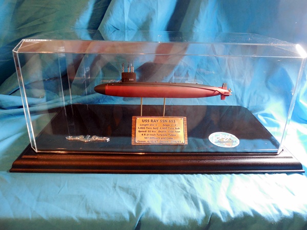 USS RAY SSN 653 1/350