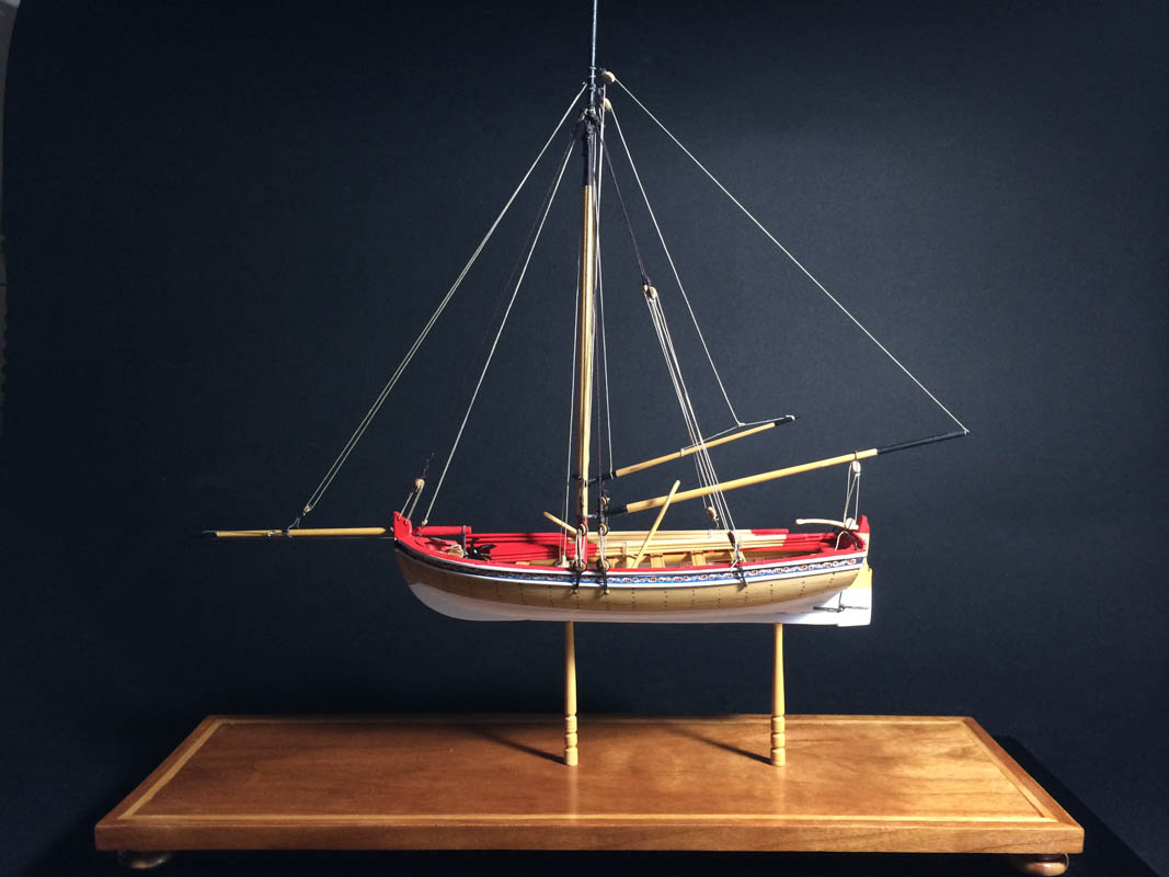 18th century sailboat