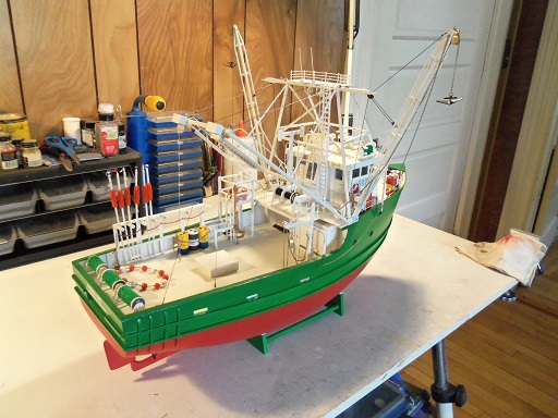 Andrea Gail - 1:20 scale - Nautical Research Guild's Model 