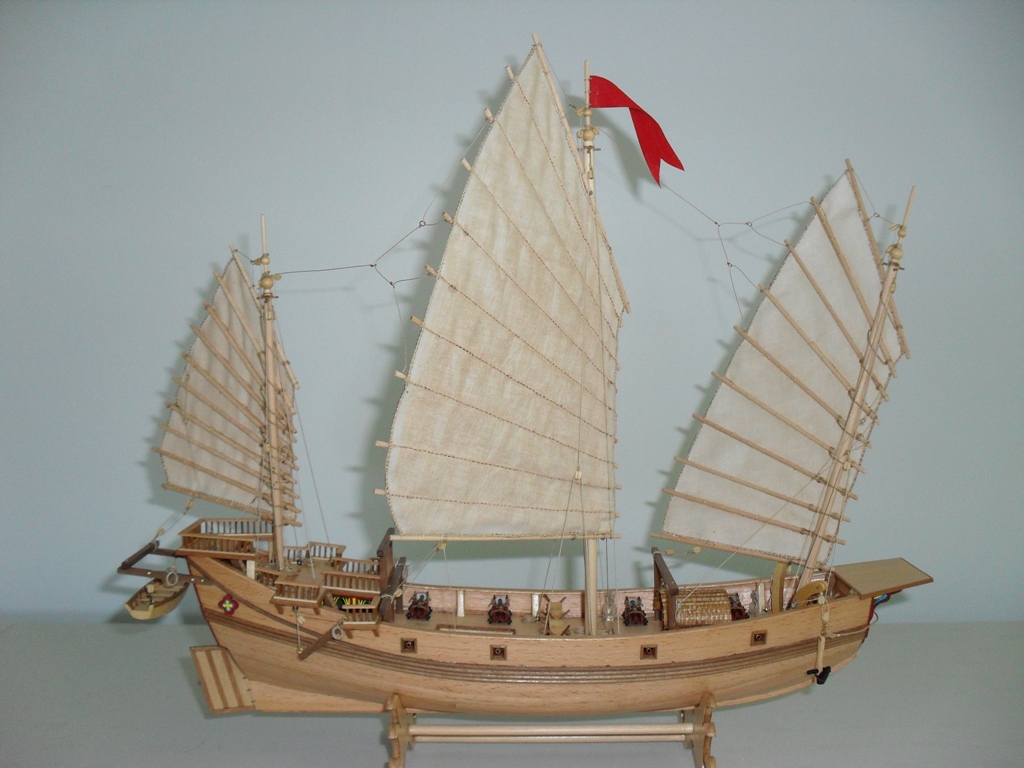 Chinese Pirate Junk, scale 1:100, Amati static kit, by dashicat