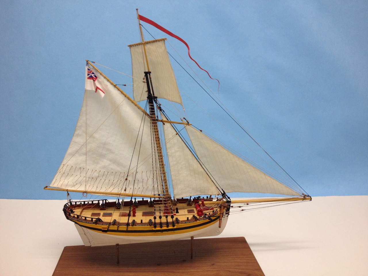 HMS Alert, Paper Model, 1:96 scale, by catopower