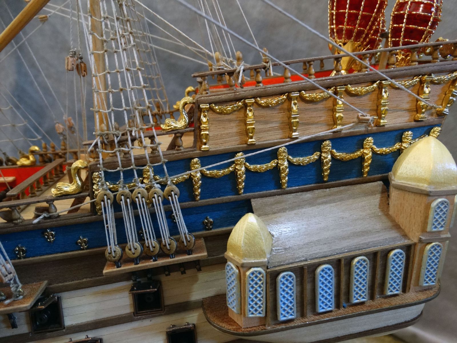 DSC02352 Gallery of COMPLETED KitBuilt Ship Models Nautical