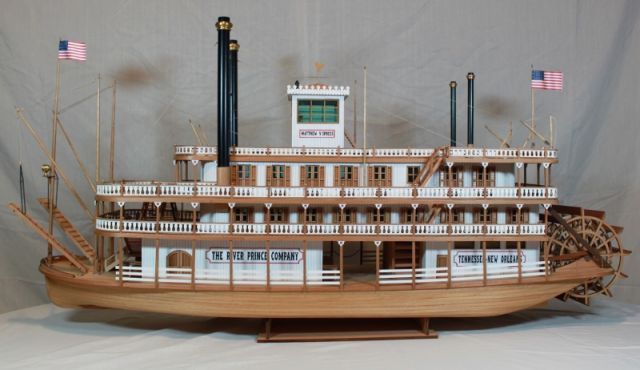 1870 Mississippi Riverboat Mantua by Rustyj - Nautical Research Guild's ...