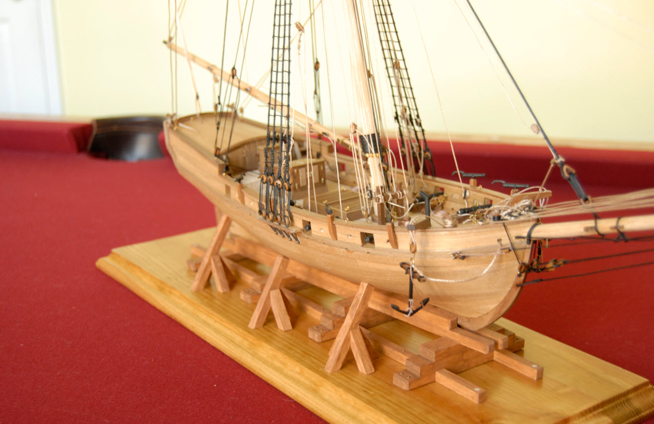 armed virginia sloop 03 - Gallery of COMPLETED Kit-Built Ship Models ...