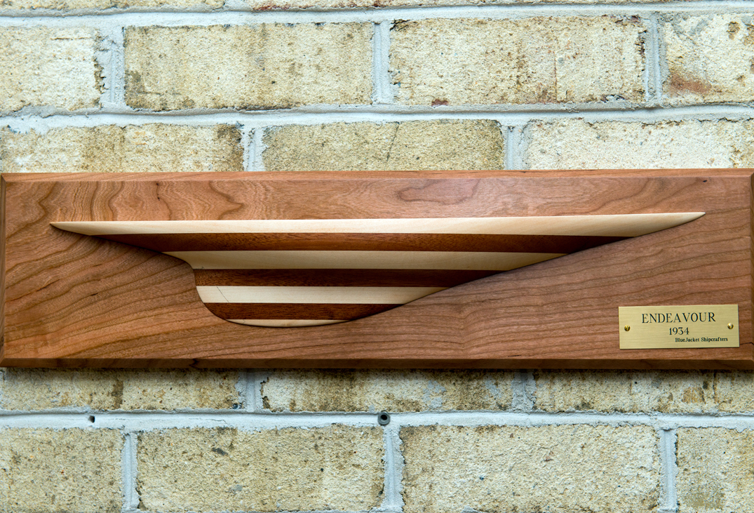 Endeavour half hull by BlueJacket Shipcrafters