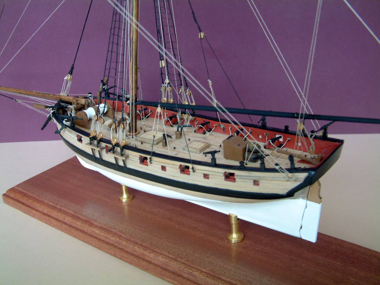 lady nelson 3 Gallery of COMPLETED KitBuilt Ship Models Nautical