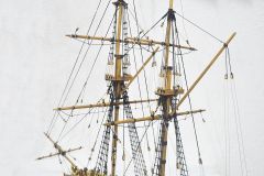 HMS Race Horse Masts and Yards