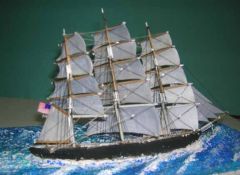 More information about "Fire survived clipper ship"