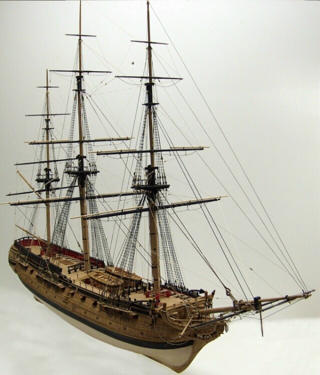 Fully rigged - Gallery of COMPLETED Scratch-built models - Nautical ...