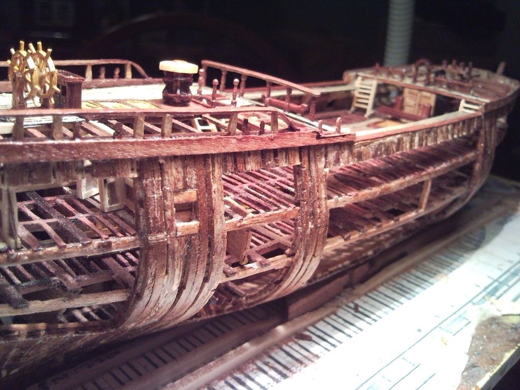 Pandora 1192 Scale Scratch Built Model Ship World By The - 