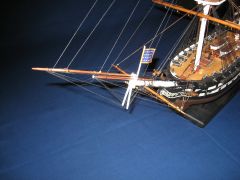 IMG 0103, Head-rig showing bowsprit, jibboom, and fling jibboom.