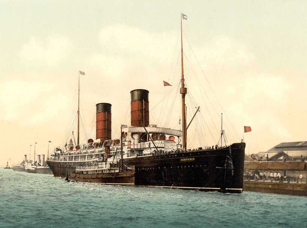 RMS Campania, c. 1895