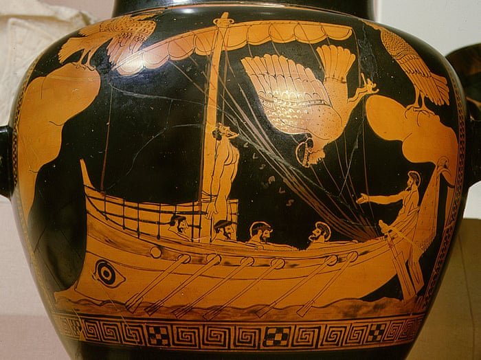 Image result for ancient greek pottery ship