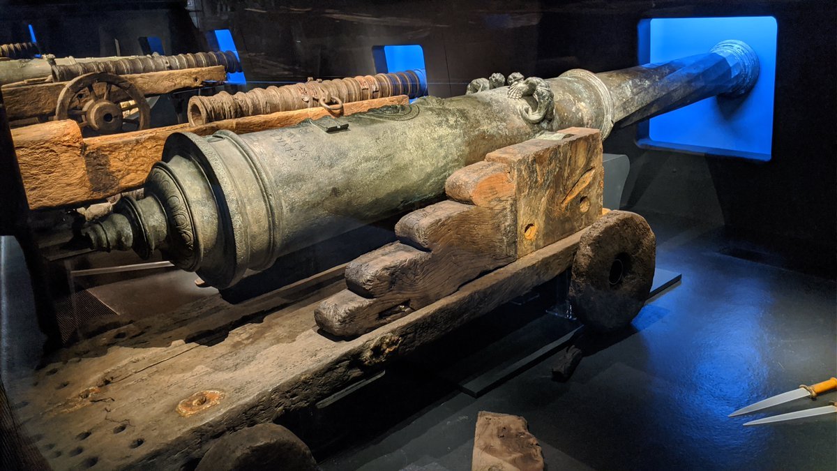 The Mary Rose on Twitter: "Ours still has the original gun ...
