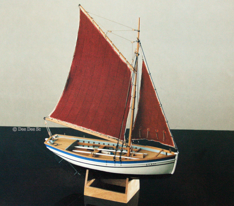Sloup by Dee Dee - Corel - 1:25 Corel Sloup Coquillier / Glacial Boat Works  / Shell Fish Sloop / Shepherdess from Domrémy / Small - - Kit build logs  for subjects built from 1901 - Present Day - Model Ship World™