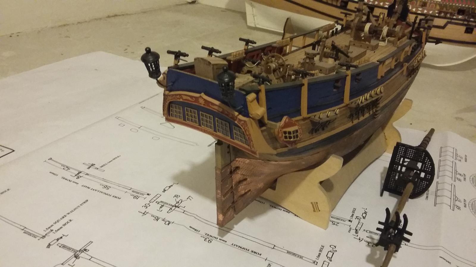 Model Ship Kit Caldercraft HMAV Bounty 