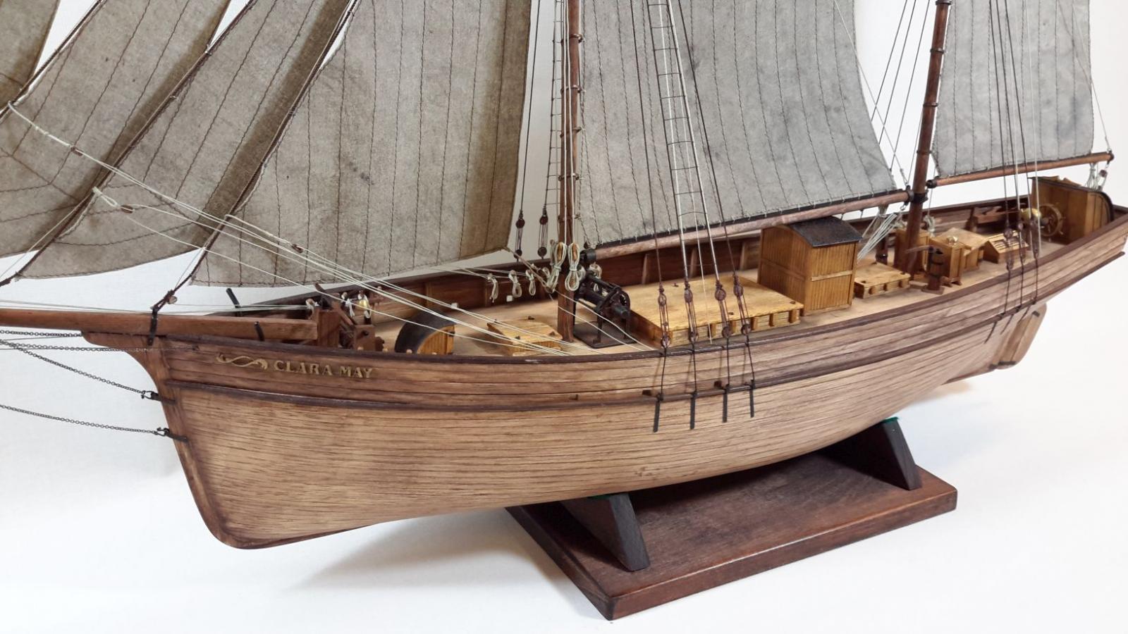 Wooden Model Ship Kit Instructions: Clara May Ref. 20405