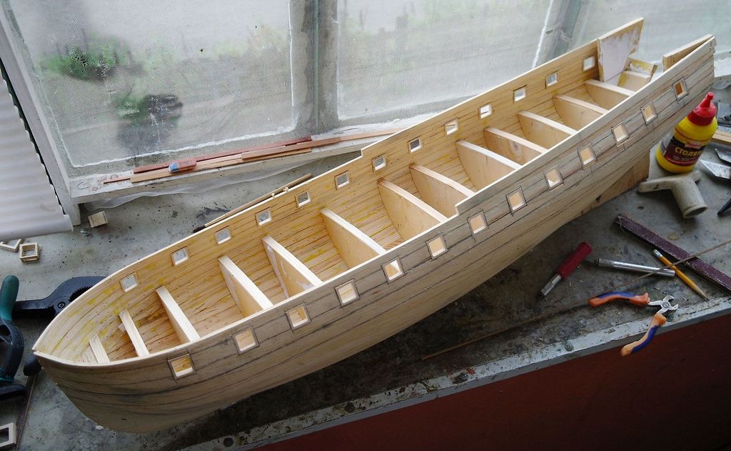 creating ship models hulls using the method 