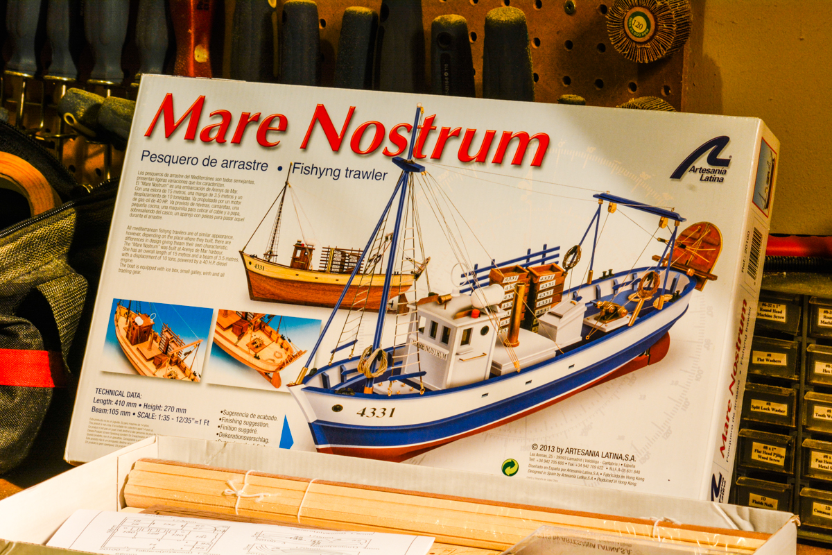 Mare Nostrum by Worldway - FINISHED - Artesania Latina - Scale 1:35 -  Fishing Trawler - First Wooden Ship Build - - Kit build logs for subjects  built from 1901 - Present Day - Model Ship World™