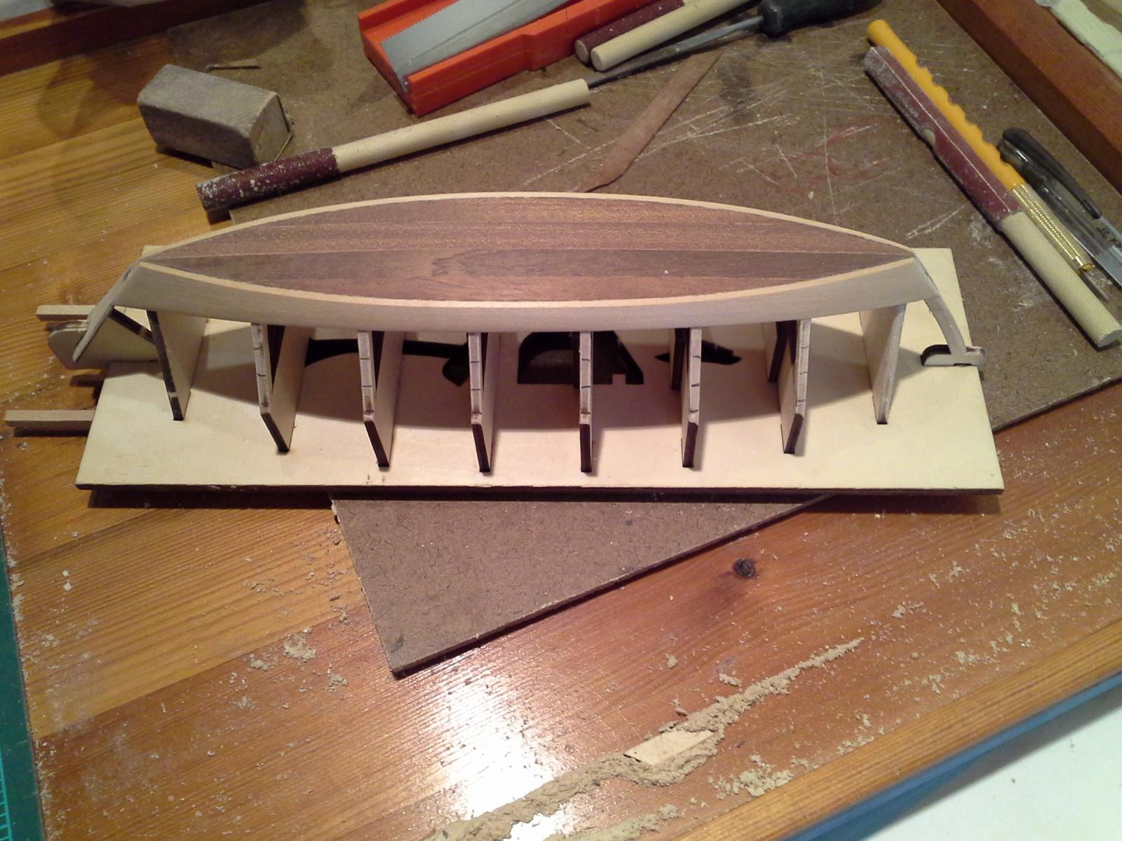 Ship model Saint Malo, historic wooden static kit Artesania Latina 