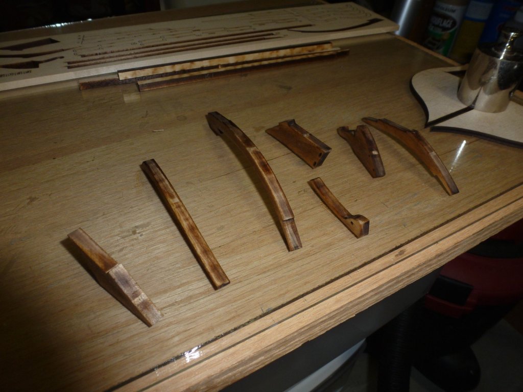 first staining of stem assembly pieces.jpg