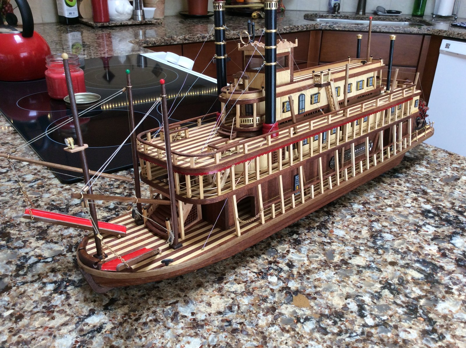 King Of The Mississippi - Gallery of COMPLETED Kit-Built Ship Models ...