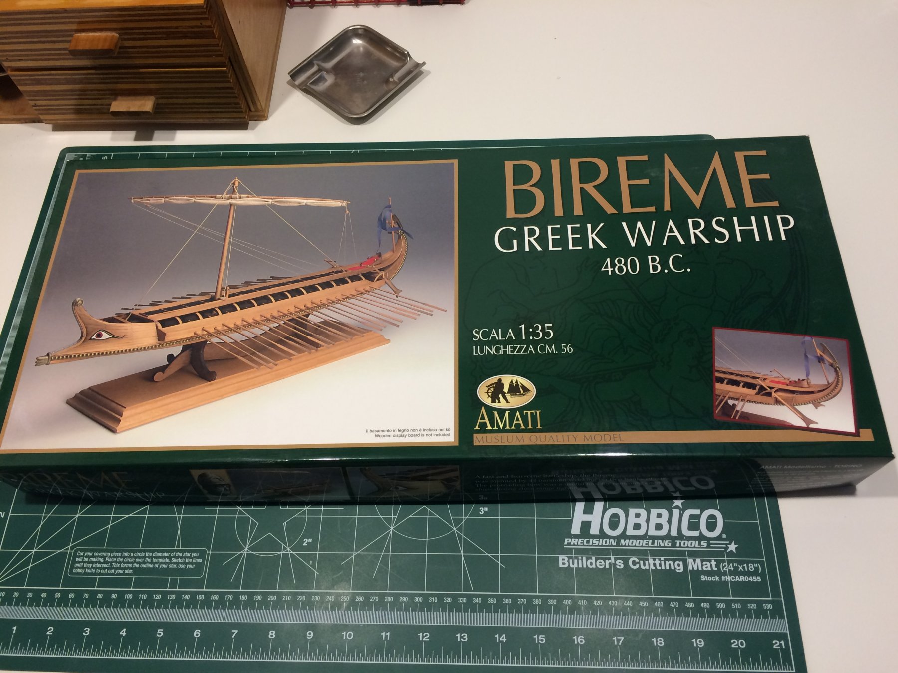 Greek Warship Bireme by moreplovac - FINISHED - Amati - Scale 1/35 