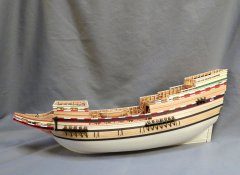 Model shipways mayflower hull