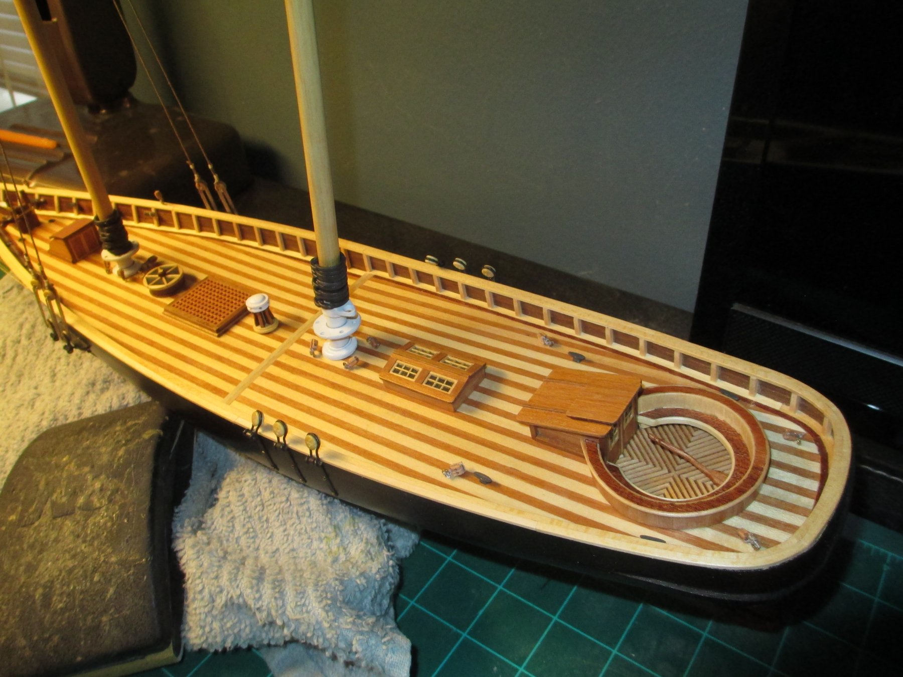 america yacht model kit