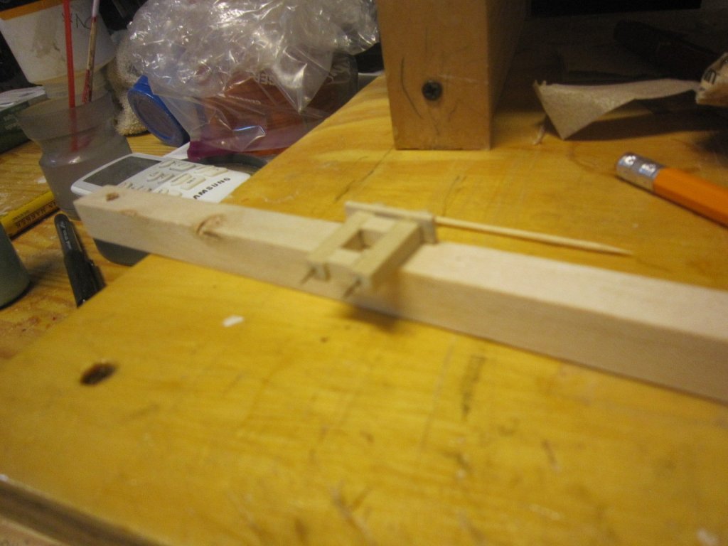pinned and stained bow sprit 001.JPG