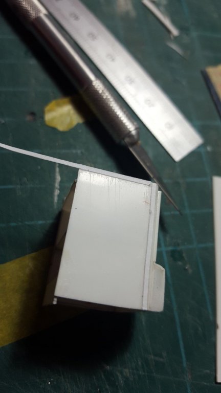 White Plastic card Plasticard 30/000 0.75mm