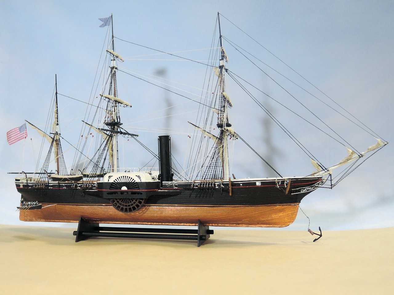Steam ship model фото 18