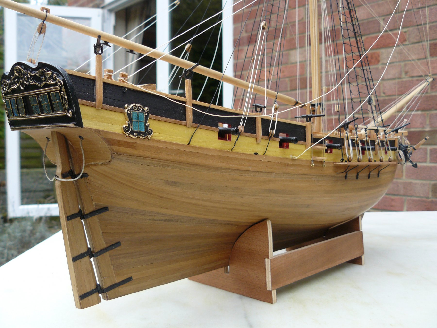 Maquette de bateau HMS Resolution Cutter - Corel (SM38)