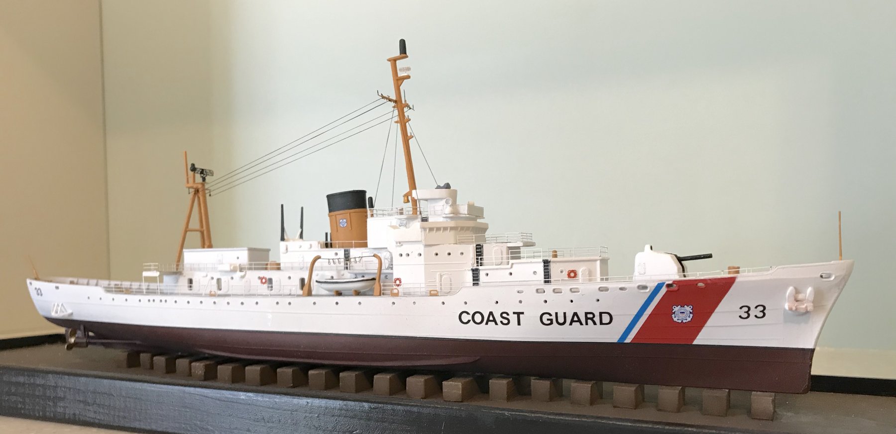 Taney Plastic Model Ship
