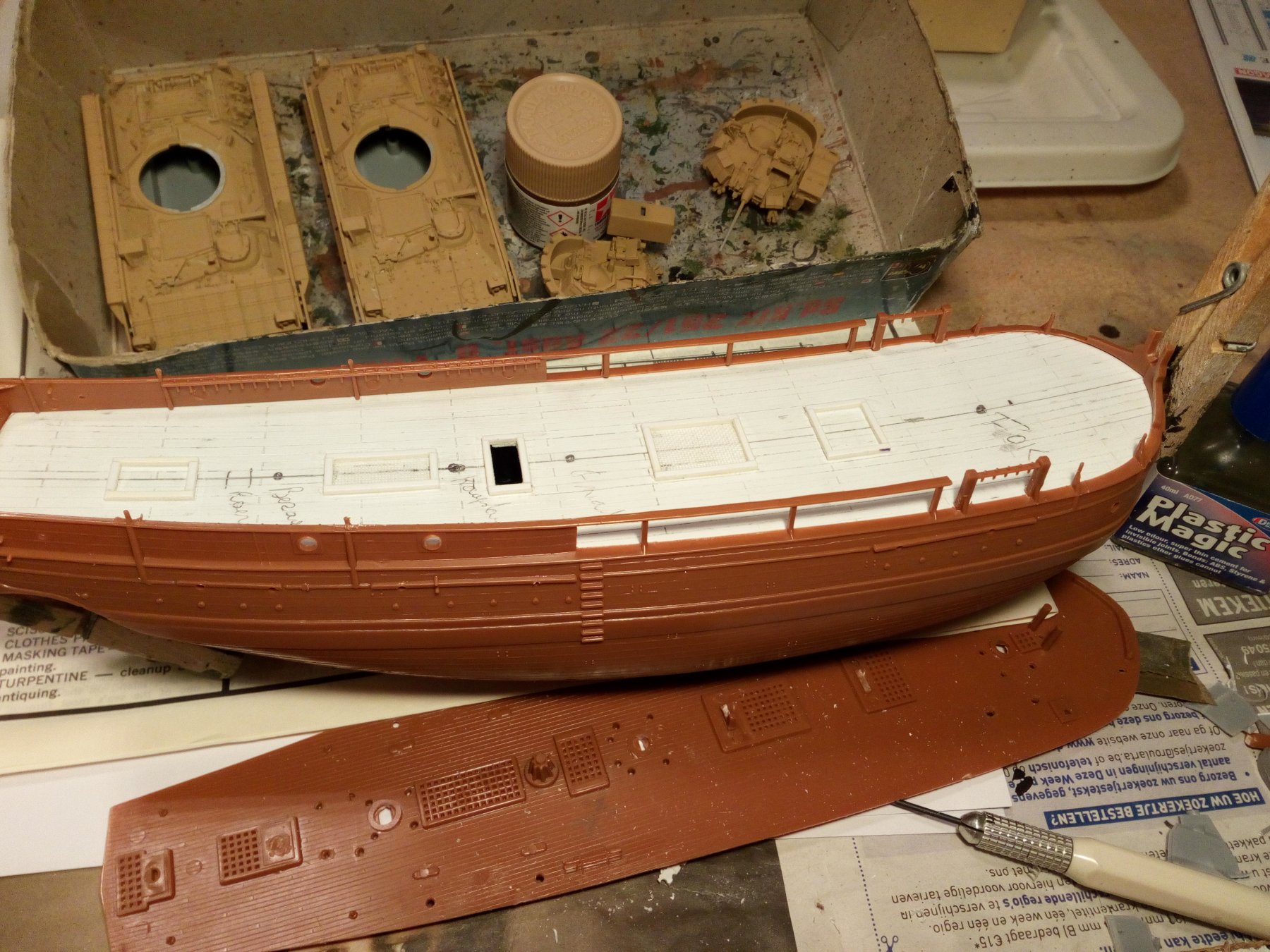 Omleiding Intuïtie Sleutel Bounty by Backer - FINISHED - Revell - plastic scale 1/110 semi scratch and  extra detail - - Kit build logs for subjects built from 1751 - 1800 - Model  Ship World™