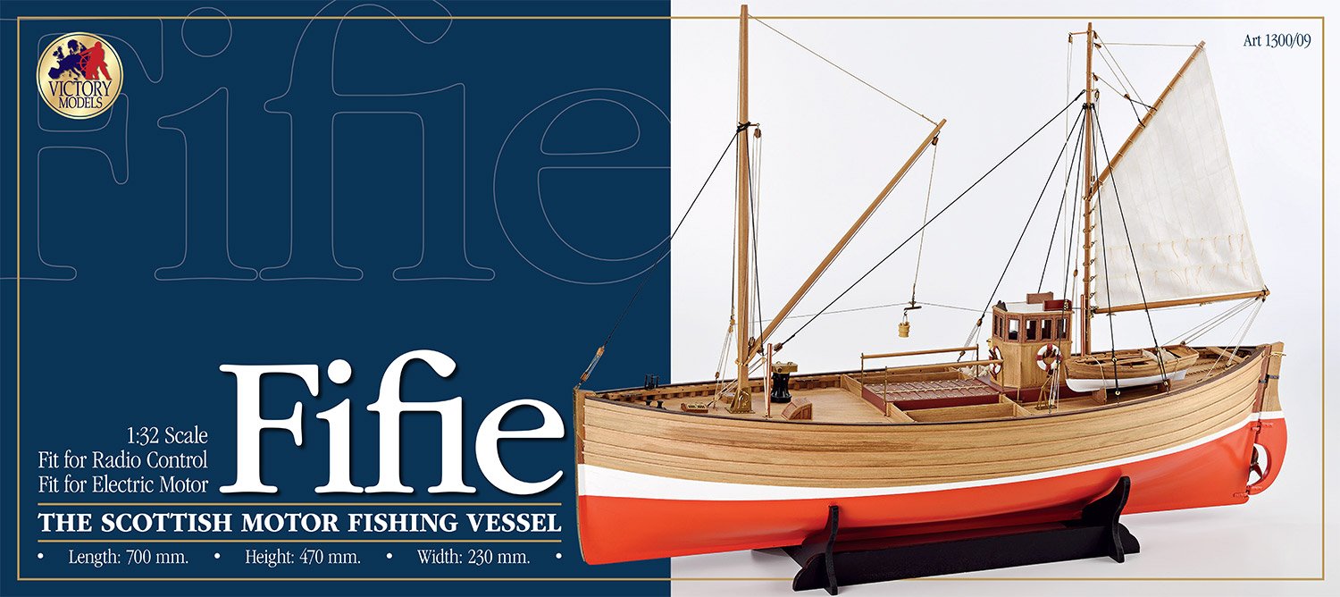 1:32 fifie – the scottish motor fishing vessel - ship and