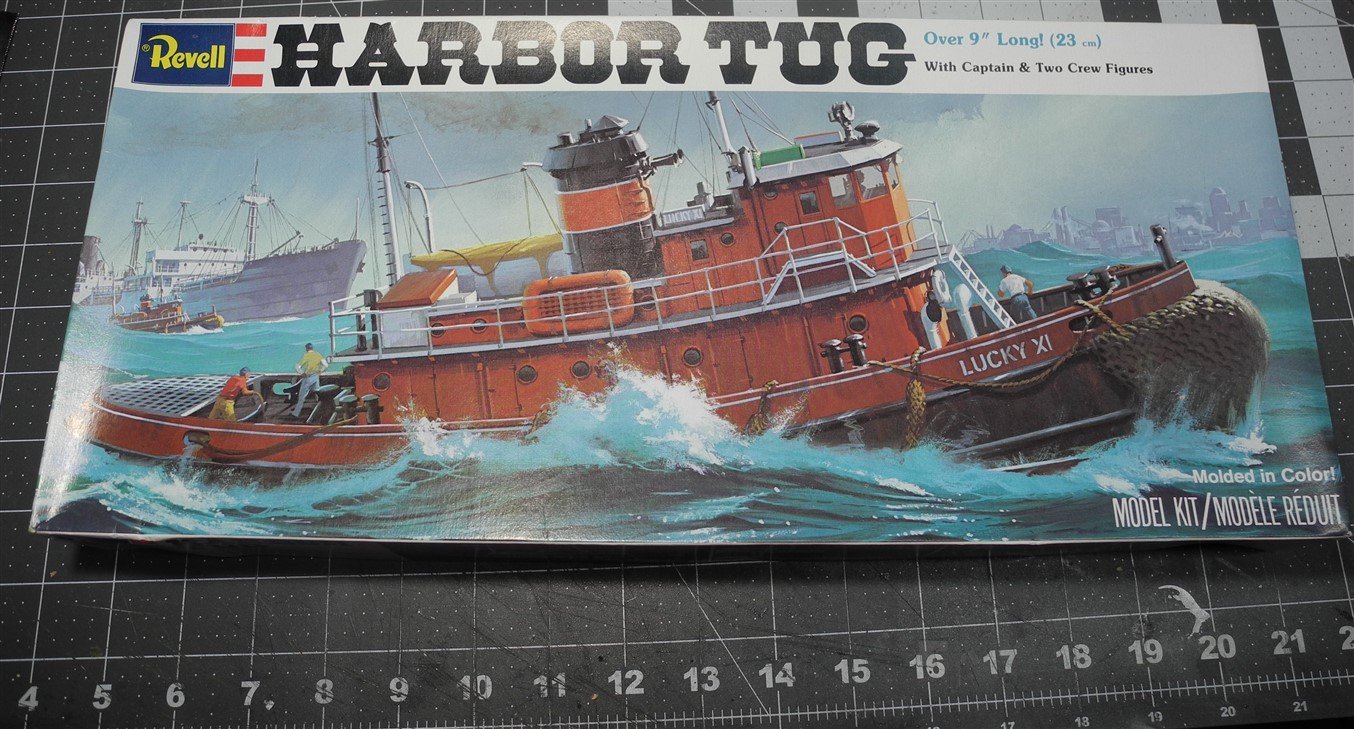 Harbor Tug by CDW - FINISHED - Revell - Box Scale - PLASTIC