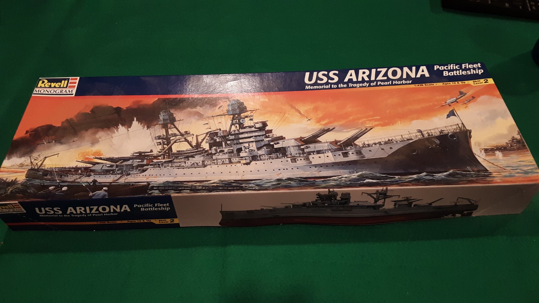 Revell - USS Arizona Battleship Plastic Model Kit