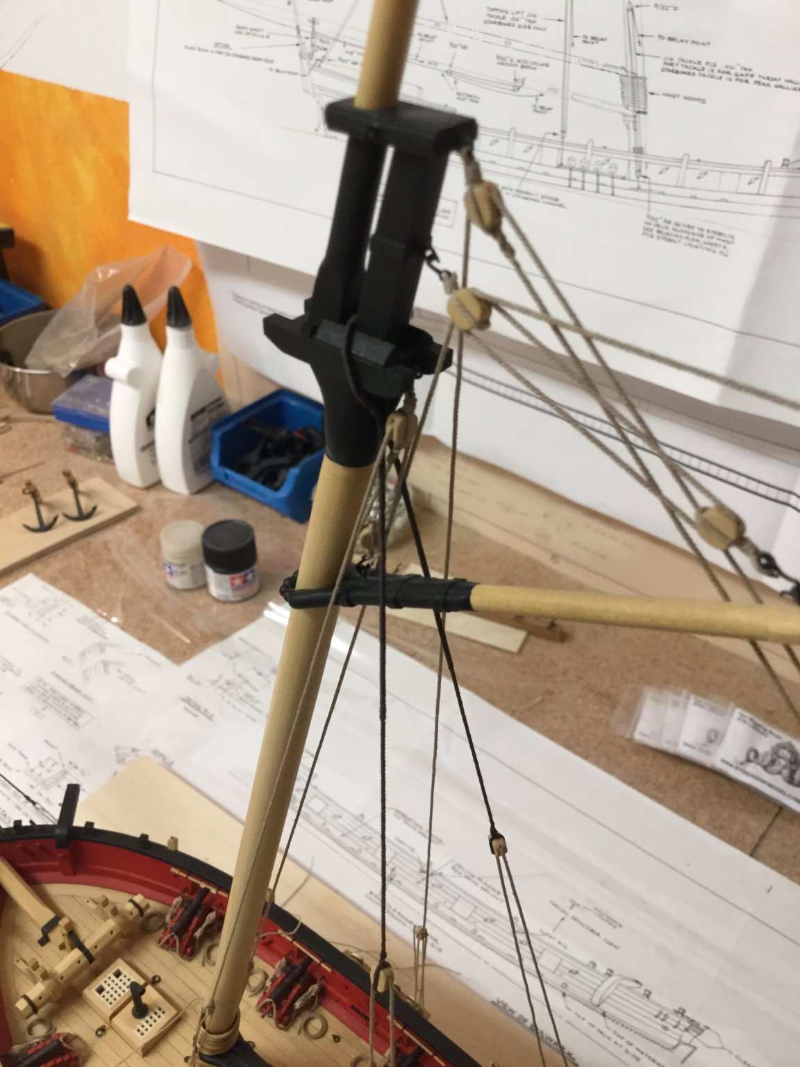 model yacht mast fittings for sale
