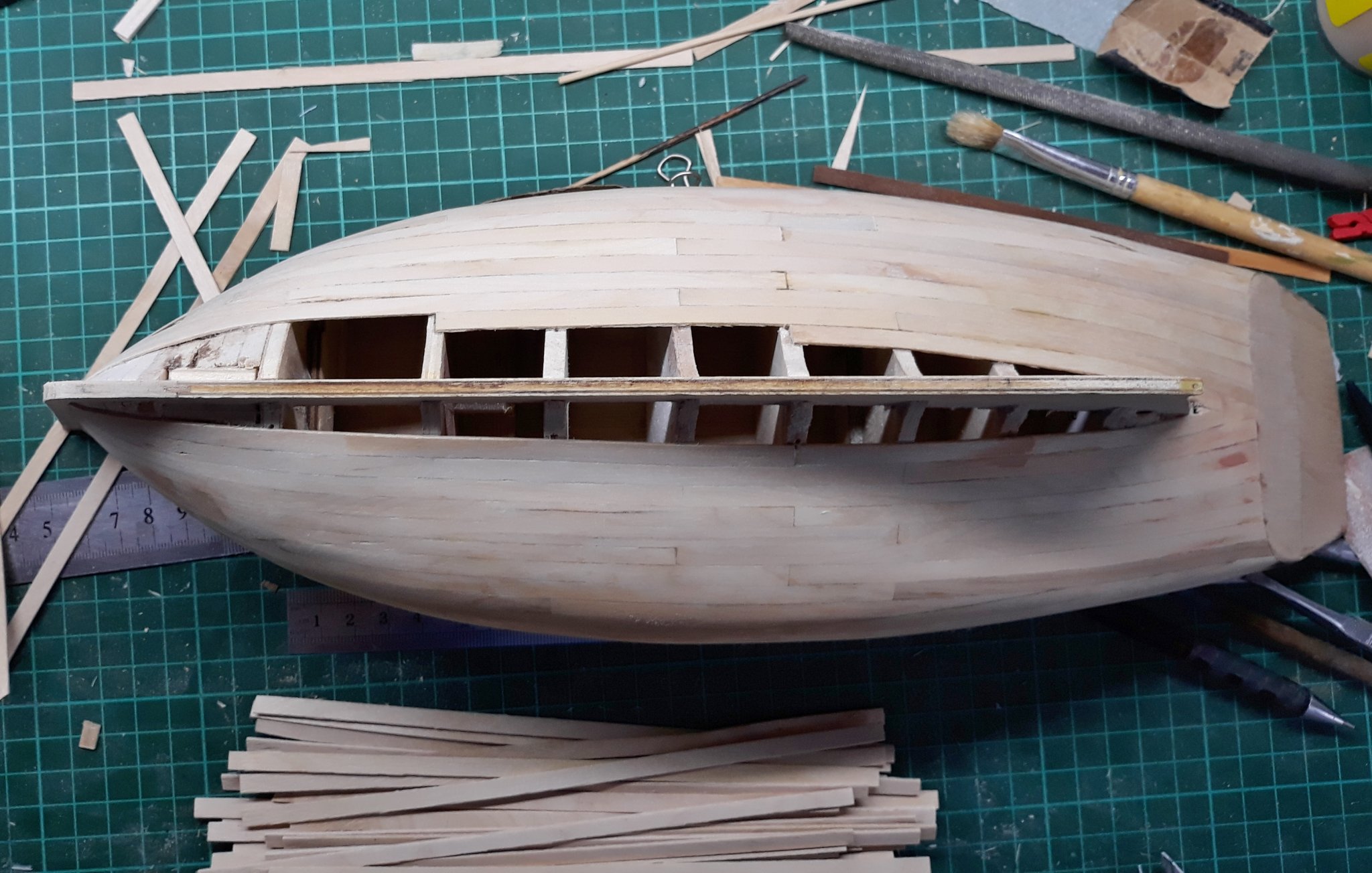 How to Make a Boat with Coffee Stir Sticks 