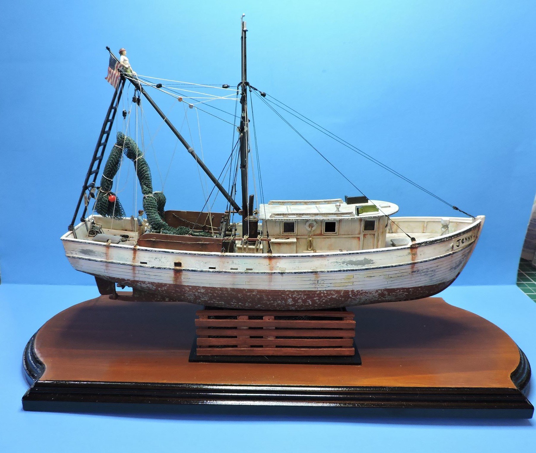 Jenny' Shrimp Boat by Fright - FINISHED - Lindberg - 1:60 - PLASTIC - - Kit  build logs for subjects built from 1901 - Present Day - Model Ship World™