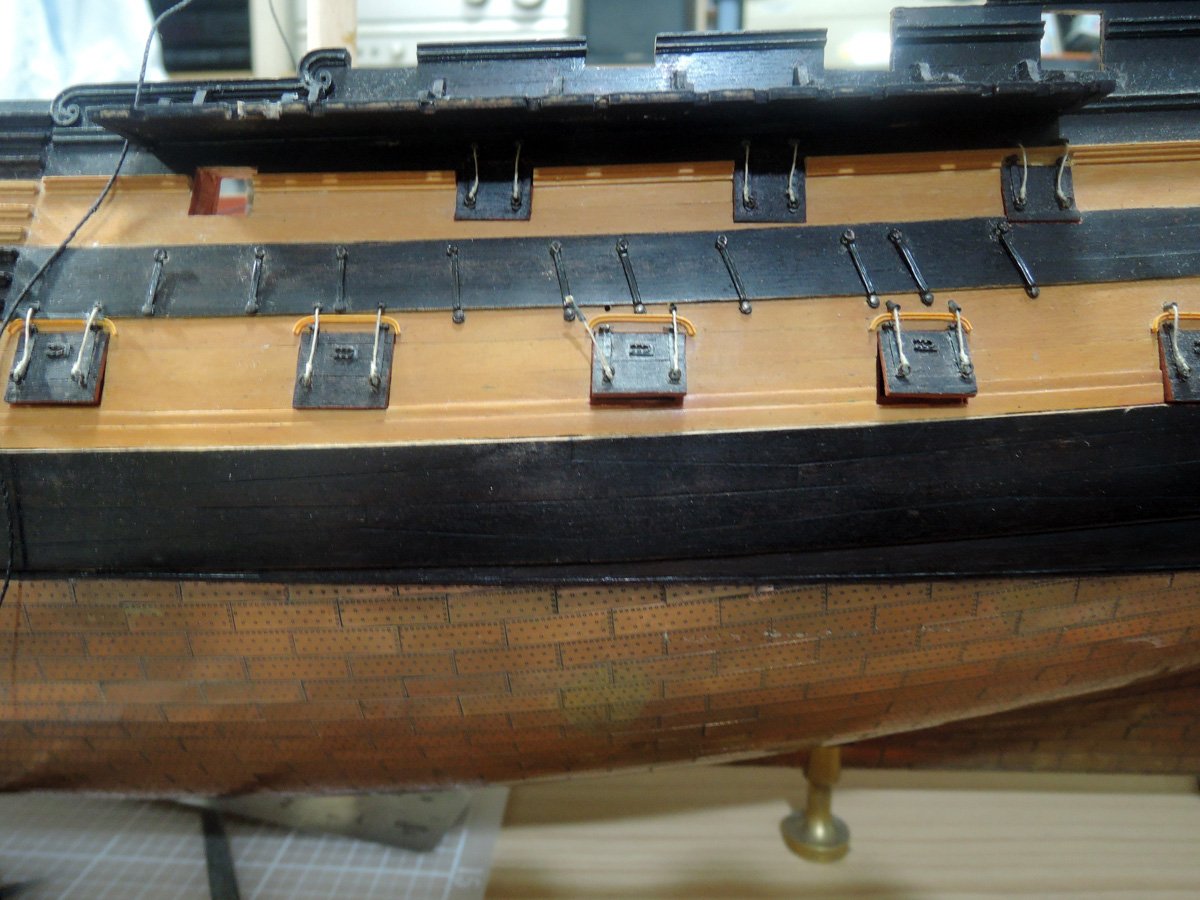 malaysia wooden model ship : hms race horse build log