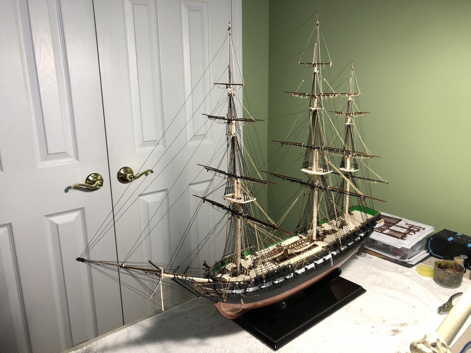 Revell 1/96 USS Constitution by Bill97