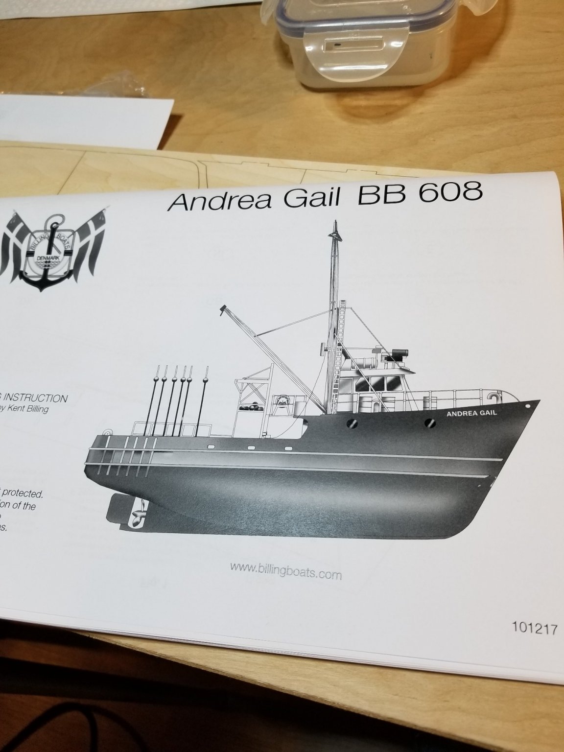Andrea Gail by downeaster - Billing Boats 608 - 1:60 scale - - Kit