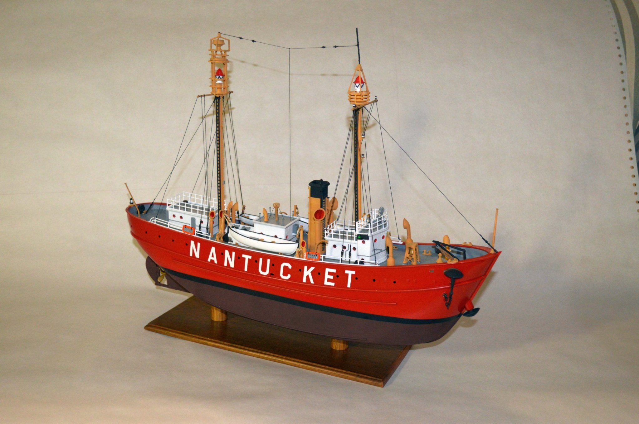 Forums / General Build Logs / NANTUCKET LIGHT SHIP by Lindberg 1:95 - Model  Ship Builder