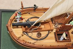 5. Caustic gunboat 1814 - bow 24pdr
