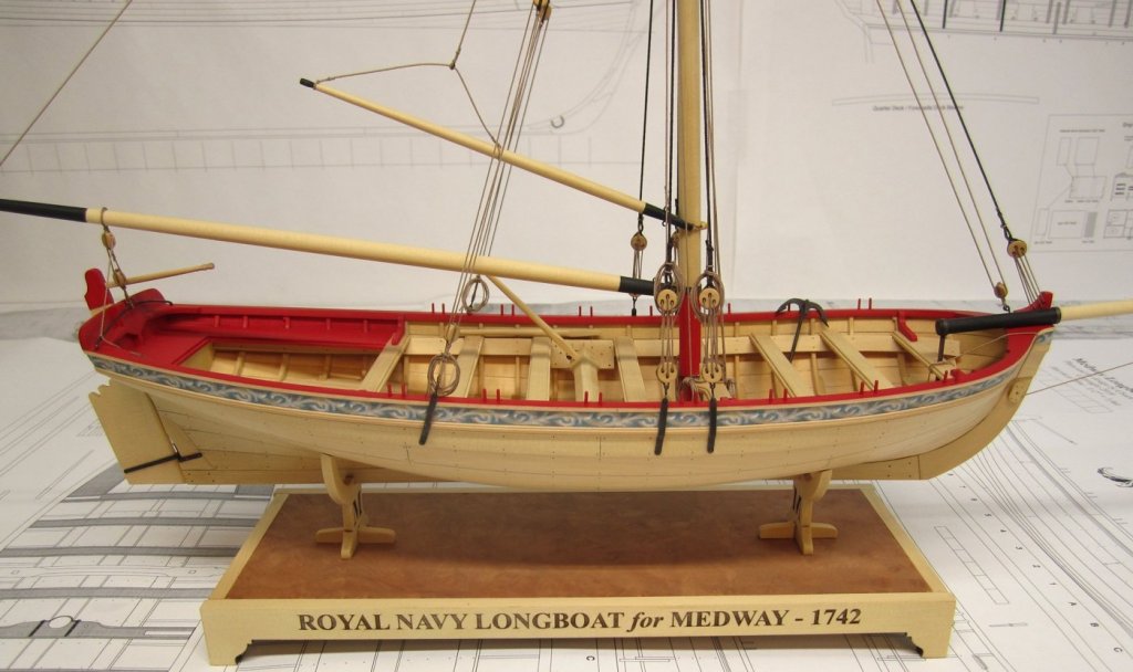 Medway Long Boat - 1742 - Public group project.