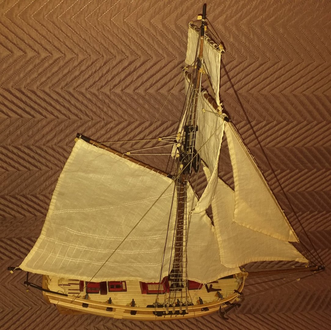 Artesania Latina: 1/50 Corsair Cutter Le Renard Wooden Model Ship Kit