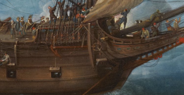 2. De Zeeslag bij Gibraltar_ 25 april 1607, Cornelis Claesz. van Wieringen.jpg