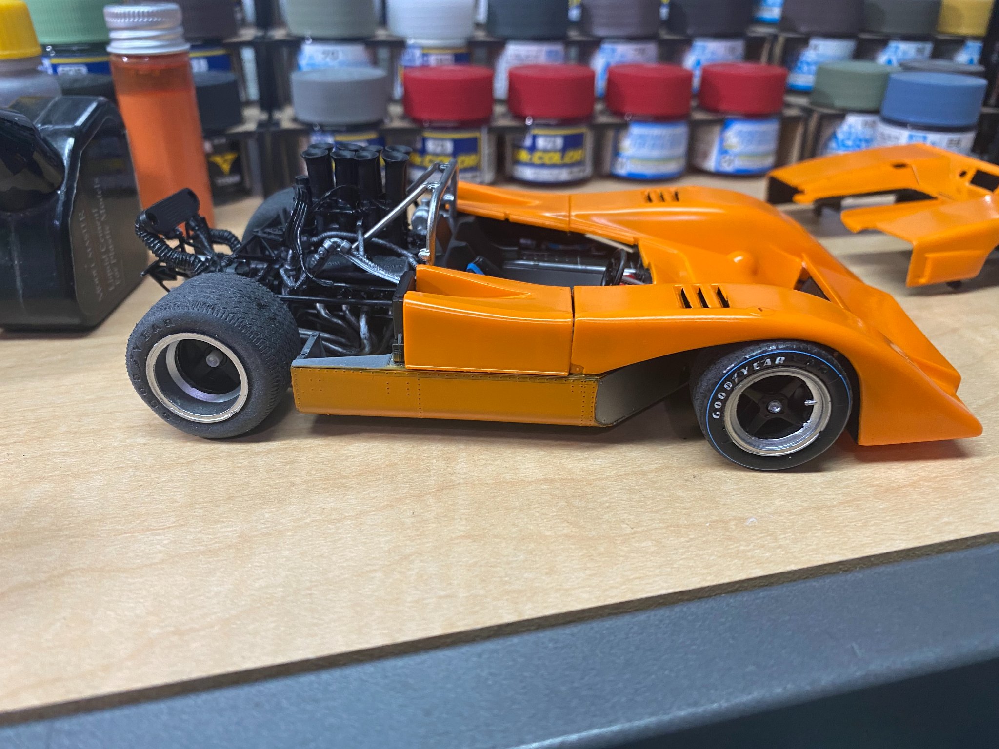 Office Kit 1/24 Dragster, Mounted